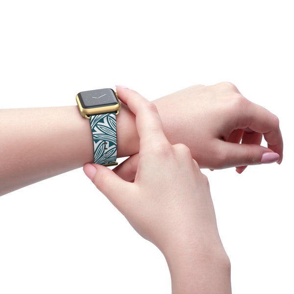 'Velocity Bloom' Watch Band