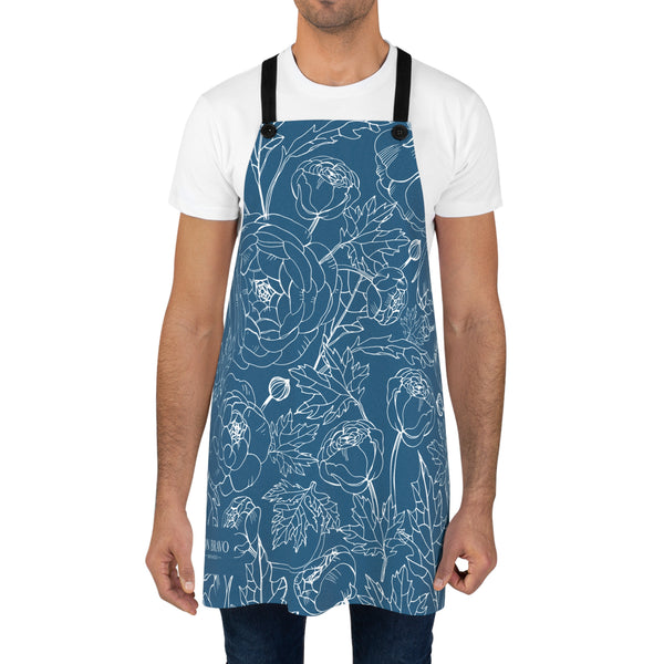 Don Bravo 'Midnight Bloom' Apron