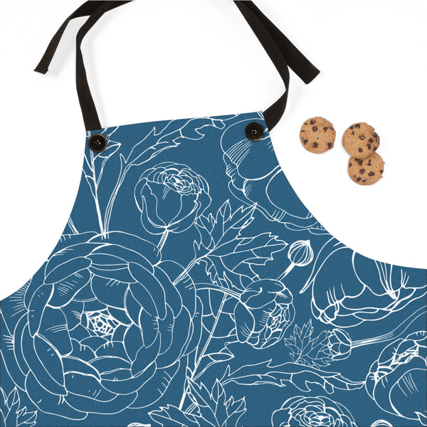 Don Bravo 'Midnight Bloom' Apron