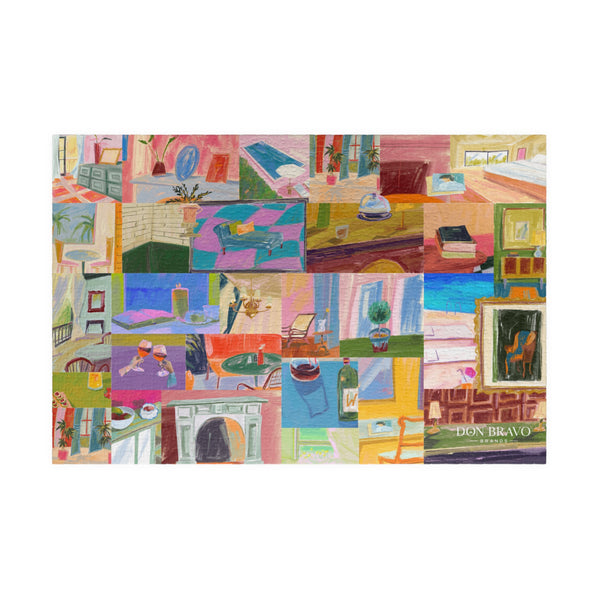 Don Bravo Puzzle 'Interior Studies' Edition (1014-Piece)