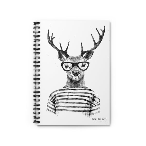 Don Bravo Spiral Notebook Antlers' Edition