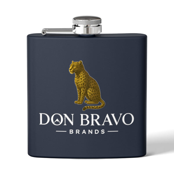 Don Bravo Brands Stainless Steel Flask, 6oz