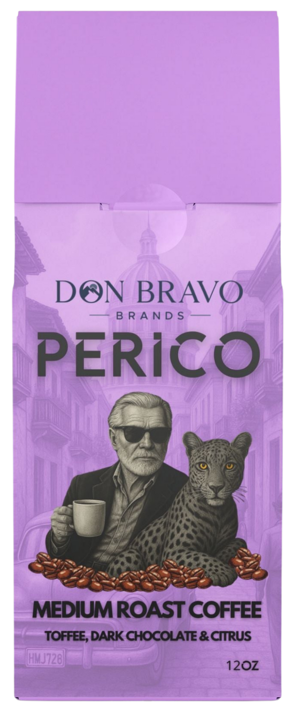 Don Bravo Brands Perico "Pueblo Morado" Coffee Blend (Medium Roast)