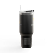 Don Bravo Brands Elite Thermal Travel Mug: 40oz Double-Wall Stainless Steel Hydration Vessel