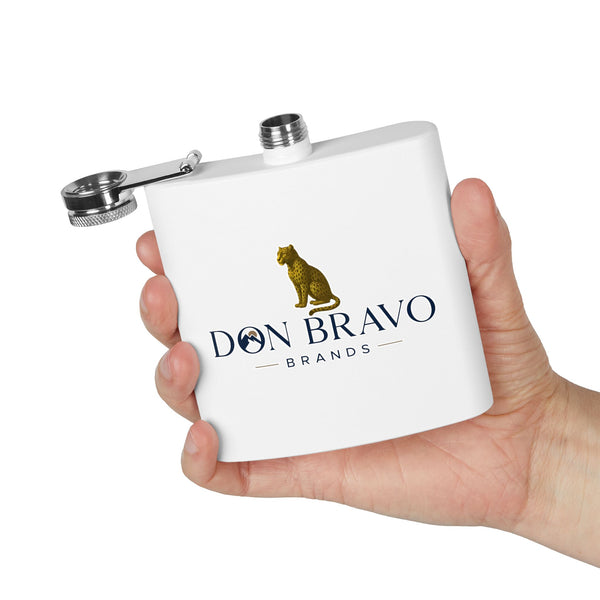 Don Bravo Brands Stainless Steel Flask, 6oz
