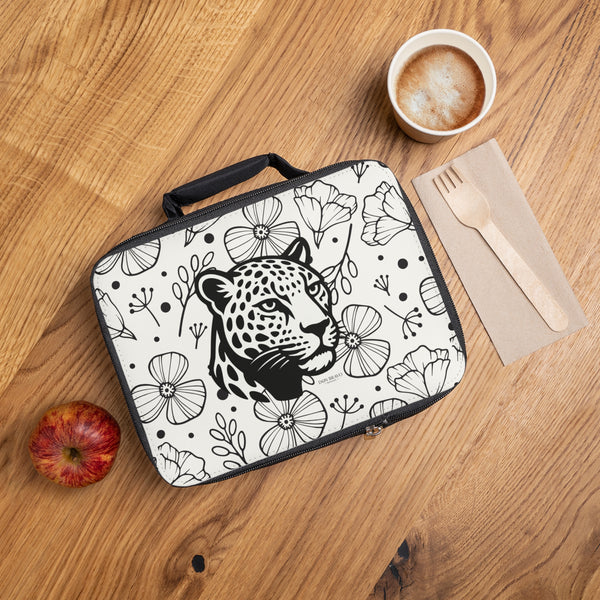 Don Bravo Leopard Floral Lunch Bag