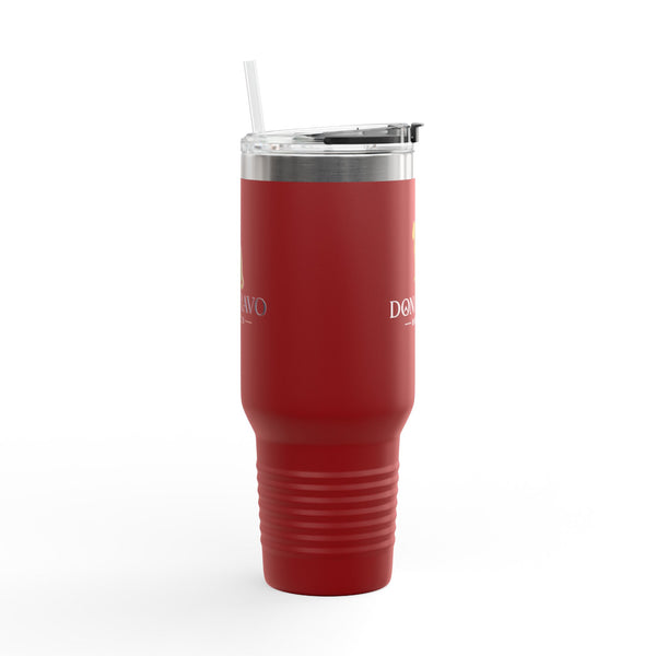 Don Bravo Brands Elite Thermal Tavel Mug:  40oz  Double-Wall  Stainless Steel Hydration Vessel