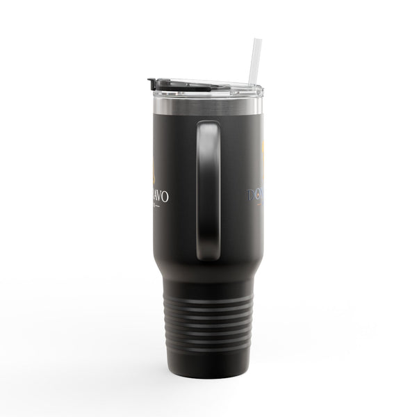Don Bravo Brands Elite Thermal Tavel Mug:  40oz  Double-Wall  Stainless Steel Hydration Vessel