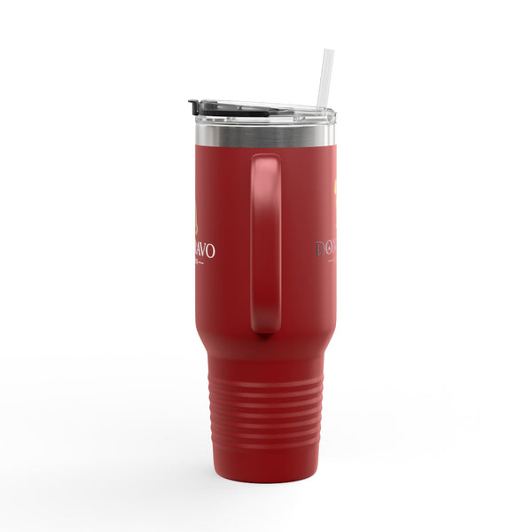 Don Bravo Brands Elite Thermal Tavel Mug:  40oz  Double-Wall  Stainless Steel Hydration Vessel