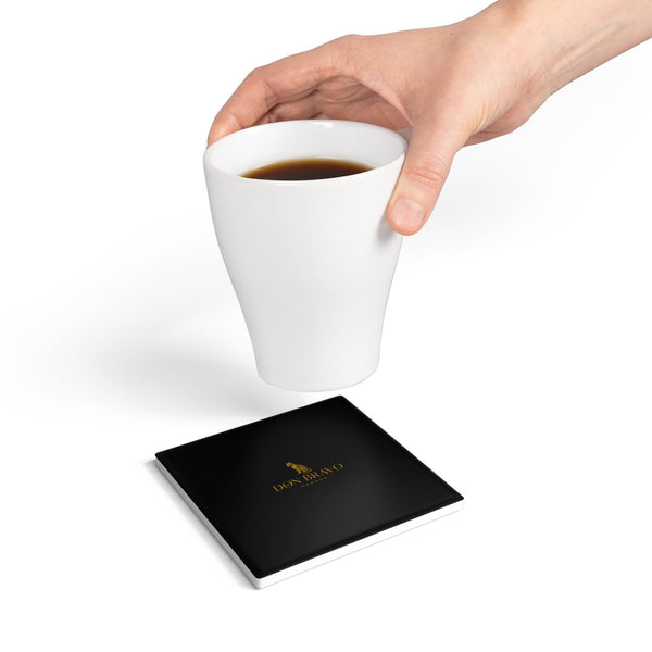 Don Bravo Signature Black Edition Ceramic Coaster