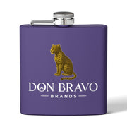 Don Bravo Brands Stainless Steel Flask, 6oz