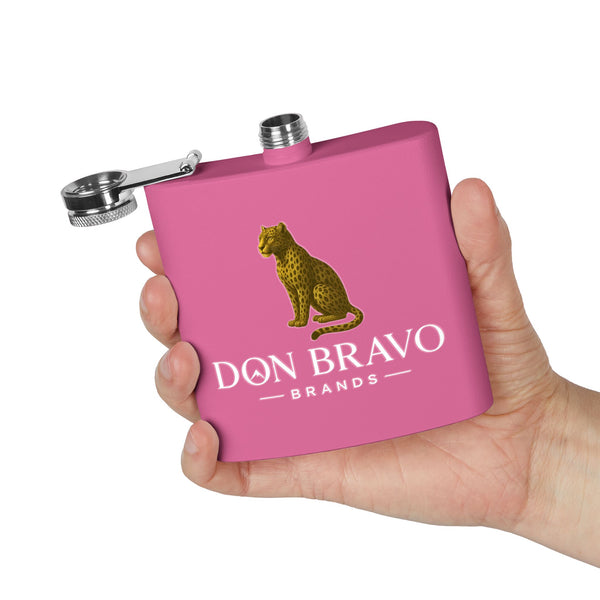 Don Bravo Brands Stainless Steel Flask, 6oz