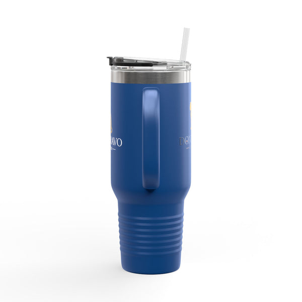 Don Bravo Brands Elite Thermal Tavel Mug:  40oz  Double-Wall  Stainless Steel Hydration Vessel