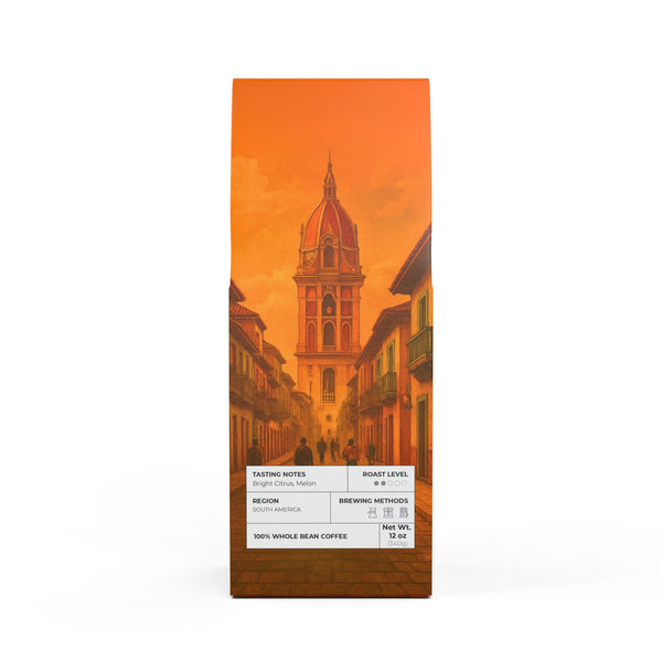 Don Bravo Brands Perico - Colombia Single Origin Coffee (Light-Medium Roast)