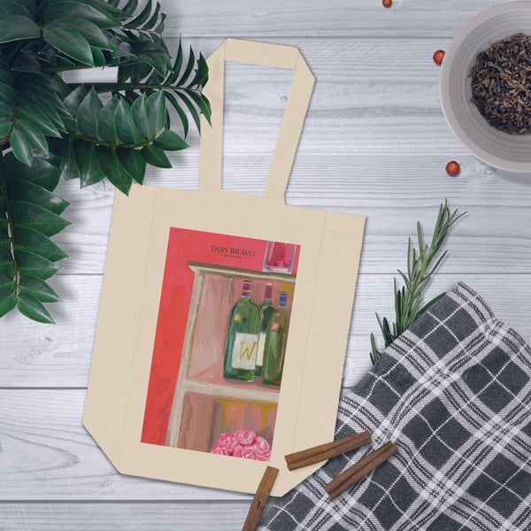 Don Bravo Double Wine Tote Bag 'Rosé Room'