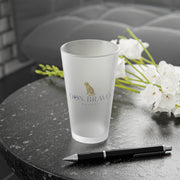 Don Bravo Brands Frosted Pint Glass, 16oz