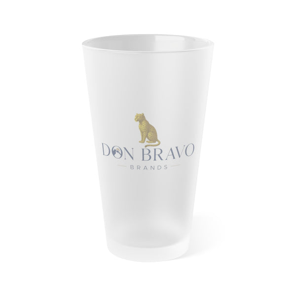 Don Bravo Brands Frosted Pint Glass, 16oz