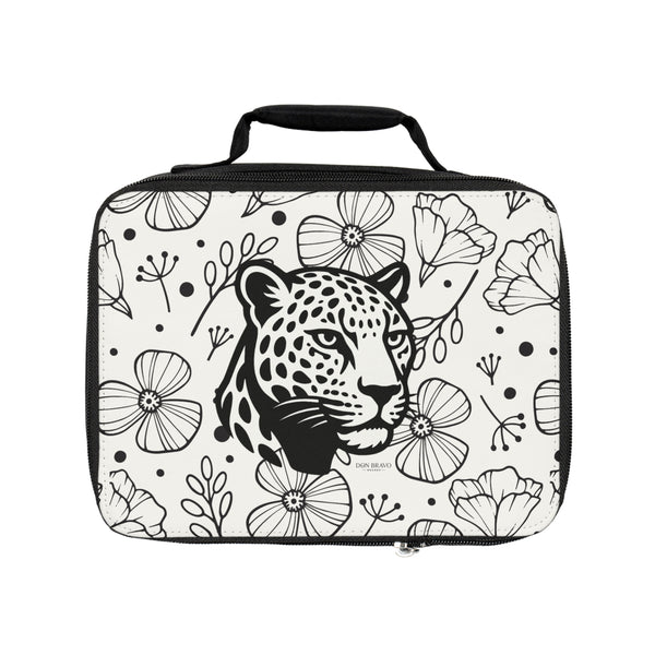 Don Bravo Leopard Floral Lunch Bag