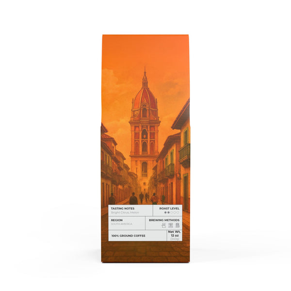 Don Bravo Brands Perico - Colombia Single Origin Coffee (Light-Medium Roast)