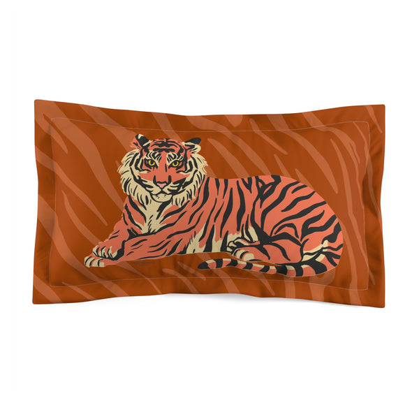 Don Bravo Pillow Sham 'Tiger Throne' Edition (King Size)