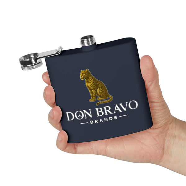 Don Bravo Brands Stainless Steel Flask, 6oz