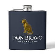 Don Bravo Brands Stainless Steel Flask, 6oz