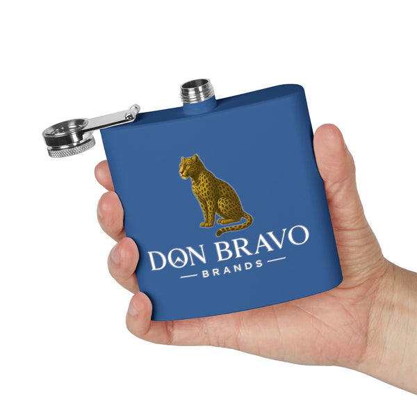 Don Bravo Brands Stainless Steel Flask, 6oz