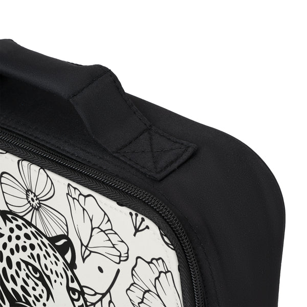 Don Bravo Leopard Floral Lunch Bag