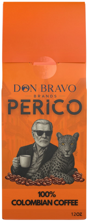 Don Bravo Brands Perico - Colombia Single Origin Coffee (Light-Medium Roast)